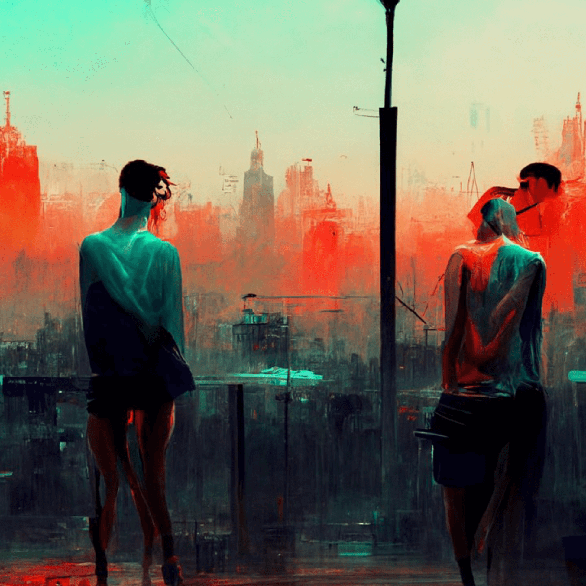 AI與詩作對話幻化為美麗畫作南大教授出版華人第一本AI圖文詩輯